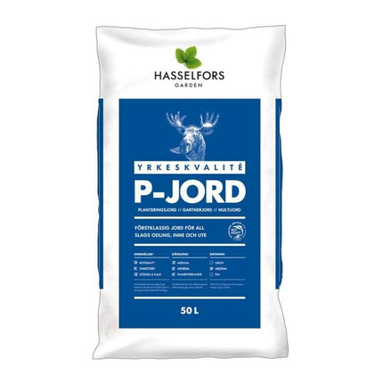Köp Hasselfors P-jord, 50 liter, 45st, Helpall - Fraktfritt Hasselfors Garden jord