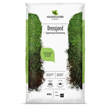 Köp Hasselfors dressjord, 40 liter, 48st, Helpall - Fraktfritt Hasselfors Garden gräsmatta
