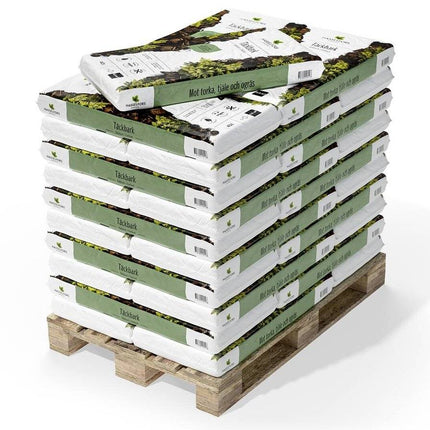 Köp Hasselfors täckbark, 40 liter, 48st, Helpall - Fraktfritt Hasselfors Garden täckmaterial