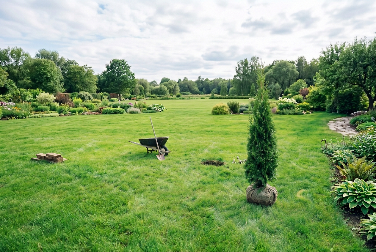 Thuja Smaragd 80–100 cm, RB