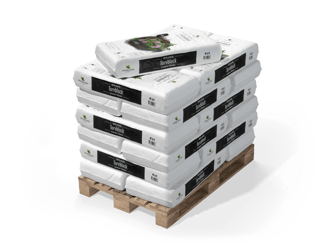 Köp Hasselfors torvblock, block, 24st, Helpall - Fraktfritt Hasselfors Garden Torv