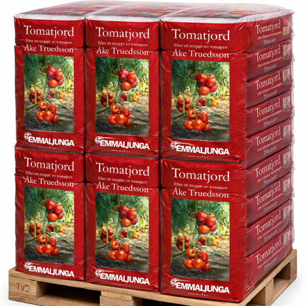 Köp Emmaljunga Tomatjord 50L - Halvpall 21 st - Fraktfri Emmaljunga Jord