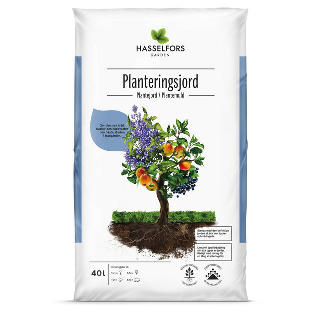 Köp Mixpall - Plantera trädgård stora - Hasselfors - Fri frakt Hasselfors Garden Mixade jordprodukter