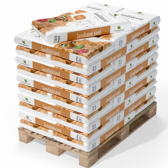 Hasselfors Sandlådesand – 40 L x 42 st - Mellandagsrea - Beg antal - frifrakt