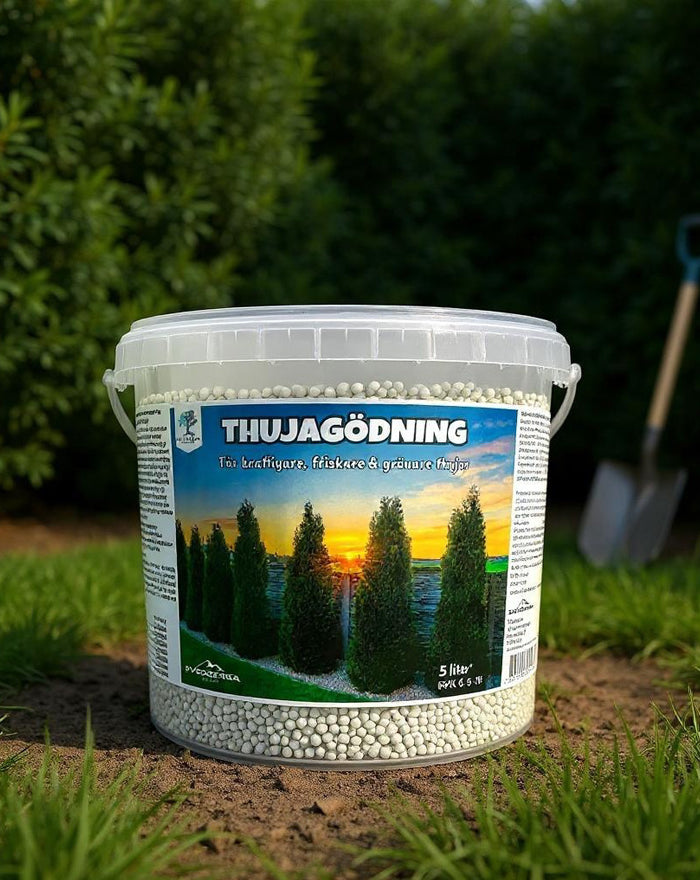 <h2><strong>Bästa näringen till Thujor.</strong></h2>