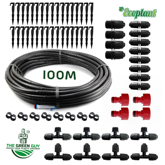 Droppslang, 100 meter, Startset - Fraktfri » Ecoplant