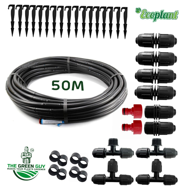 Droppslang, 50 meter, Startset - Fraktfri » Ecoplant