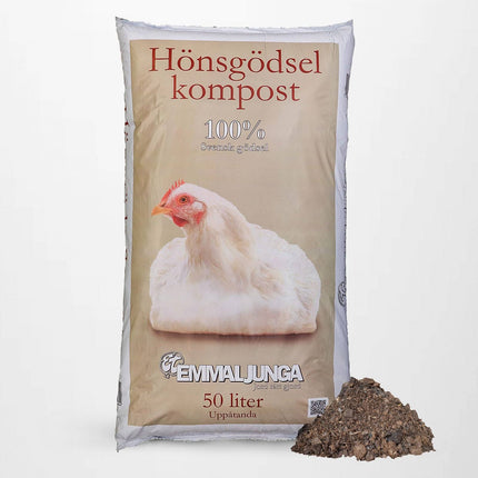 Köp Emmaljunga Hönsgödselkompost 50L - Helpall 39st - Fraktfri Emmaljunga Gödsel
