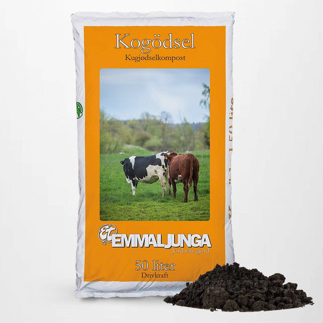 Köp Emmaljunga Kogödselkompost 50L - Halvpall 21 st - Fraktfri Emmaljunga Gödsel