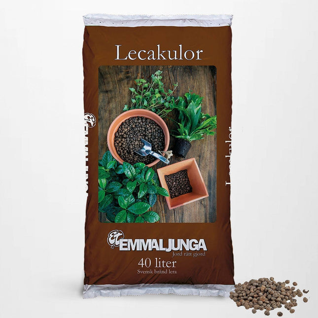 Köp Emmaljunga/Hasselfors Lecakulor 40L - mellandagsrea - Helpall 14 st - Fraktfri - Beg antal Emmaljunga Leca