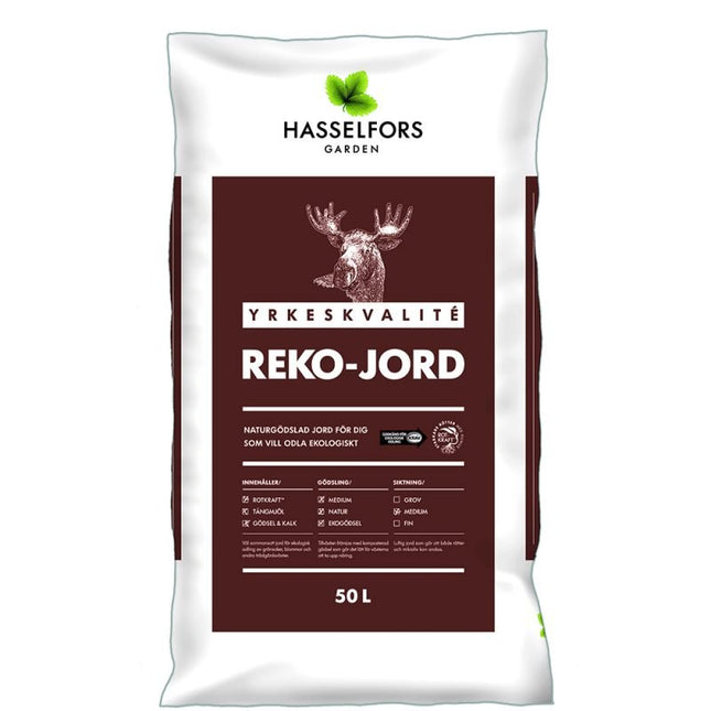 Hasselfors Reko-jord, 50 liter, 39st, Helpall - Fraktfritt
